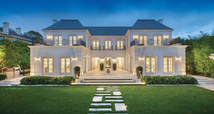 Palatial Luxury Mansion In Melbourne With Classical French Architecture